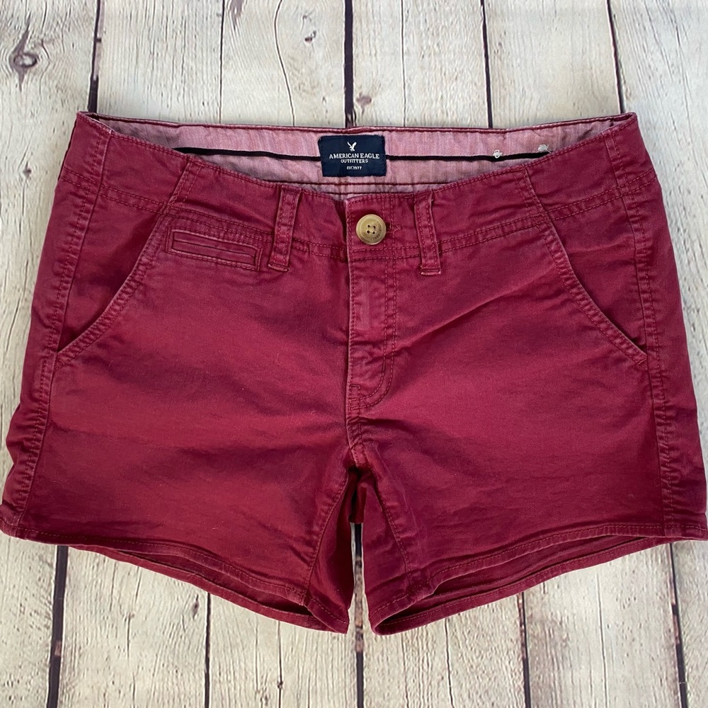 AMERICAN EAGLE Shortie Shorts
